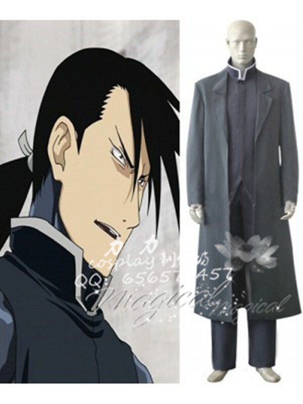 ö ݼ Greed Cosplay Costume Anime Custom Made Uniform